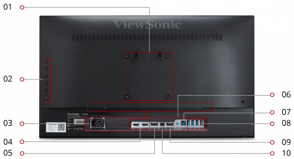 Viewsonic VP2468_H2 27" Frameless 1080p Dual Pack Head-Only IPS ColorPro™ Monitors - ViewSonic Corp.