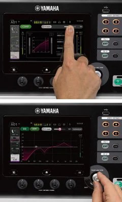 Yamaha TIO1608-D 16 Input, 8 Output Dante Stage Box - Yamaha Commercial Audio Systems, Inc.
