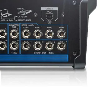 Yamaha MG20 20 Input, 6 Bus Mixer, Rackable - Yamaha Commercial Audio Systems, Inc.