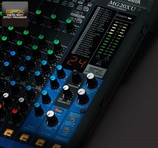 Yamaha MG12XU 12-Input Four Bus Mixer With Effects And Usb - Yamaha Commercial Audio Systems, Inc.